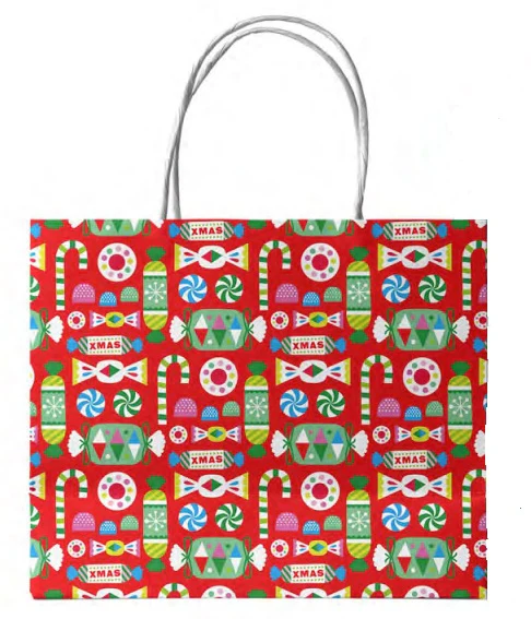 Bolsa p/Regalo Navidad Mini Tote 32×23×11 LuxArt® [Pieza] - Image 2