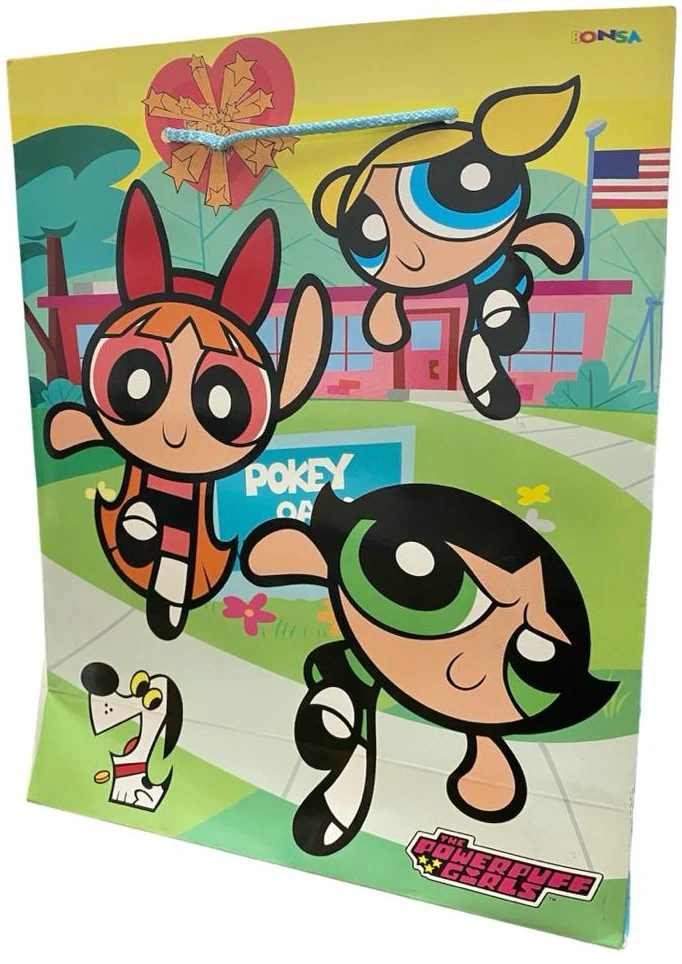 Bolsa p/Regalo Powerpuff Girls Grande 28×35+10 Proesa® [Pieza] - Image 2