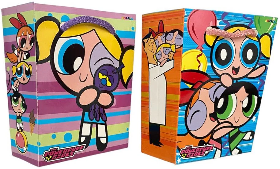 Bolsa p/Regalo Powerpuff Girls Mini 10×13+4 Proesa® [Pieza]