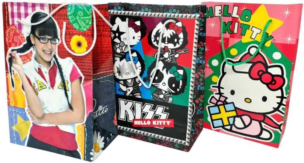 Bolsa p/Regalo Varios Modelos c/personaj Media 20×26+10½ granmark® 846L [Pieza]