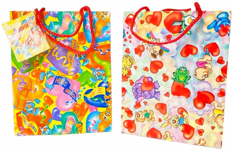 Bolsa Regalo San Valentín Varios modelos Chica 21.5×27+11 Grabaimage [Pieza] - Image 2