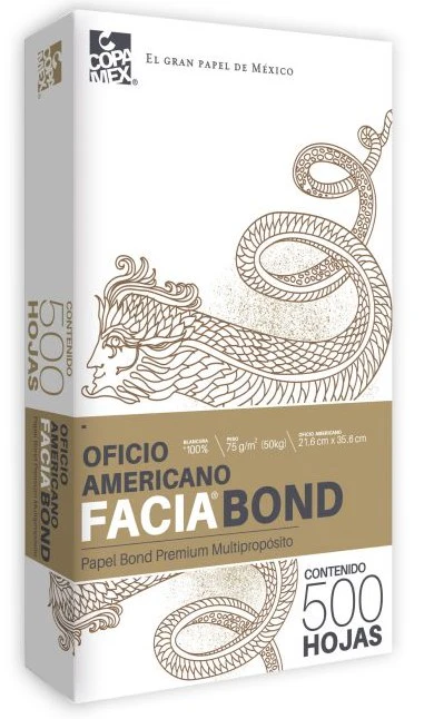 Bond 37kg 50kg Blanco 100% Facia paquete c/500 75g Copamex® [Resma] - Image 4