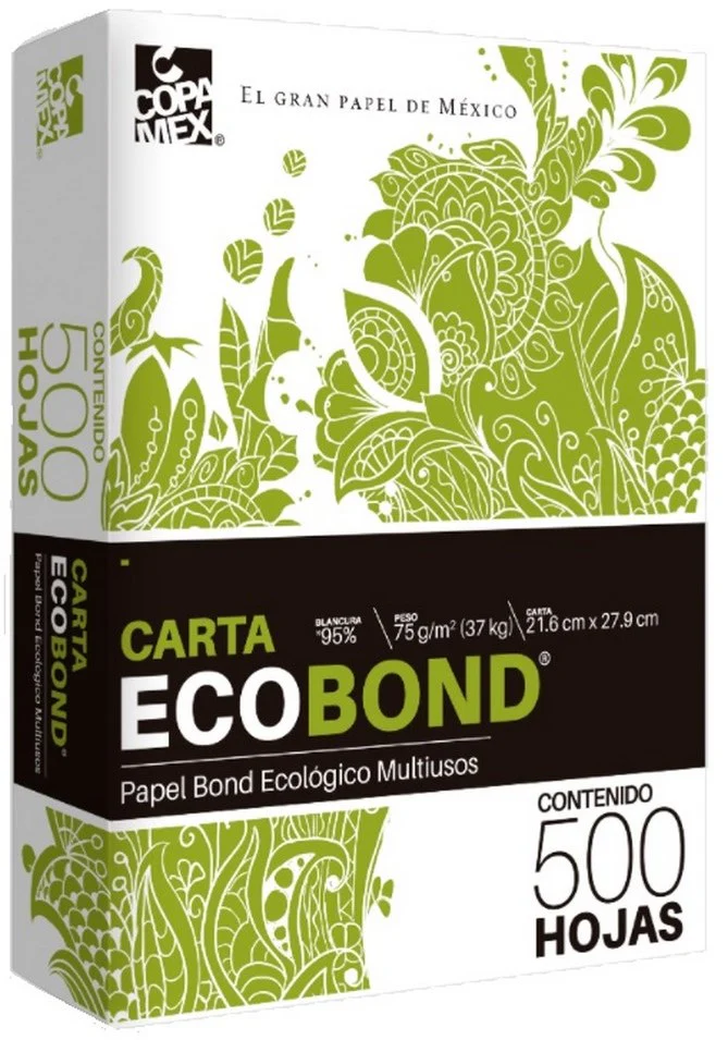 Bond Blanco 95% Ecobond paquete c/500 Copamex® [Resma]