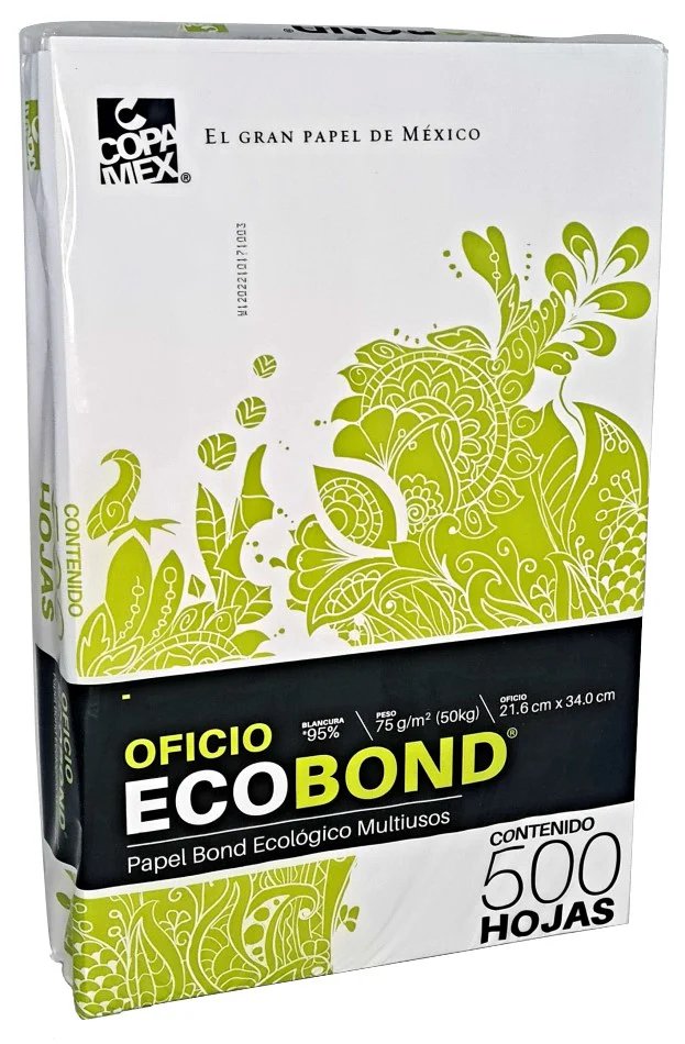 Bond Blanco 95% Ecobond paquete c/500 Copamex® [Resma] - Image 3
