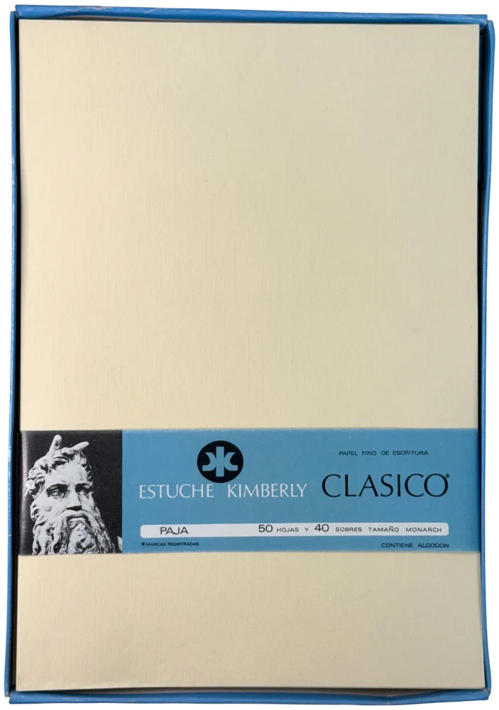 Bond Clásico Estuche 50 hojas y 40 Sobres Paja Monarch Kimberly-Clark® [Estuche] - Image 6