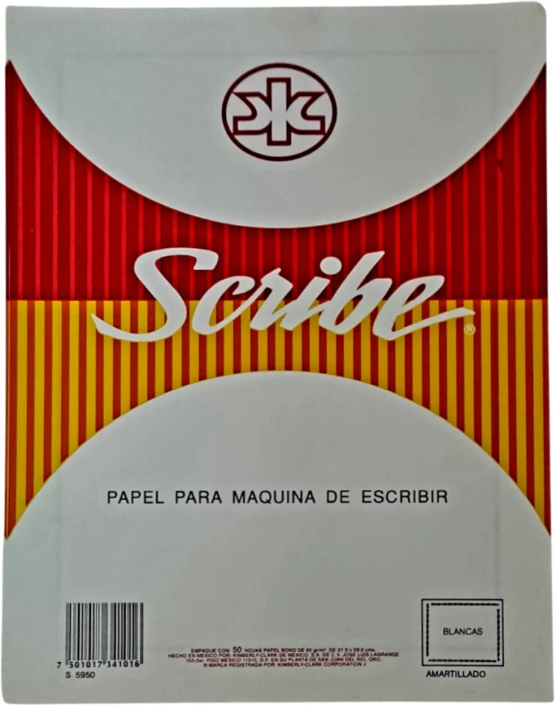 Bond Hojas  58g  Carta Amartillado c/Margen c/50 Scribe® [Paquete] - Image 5