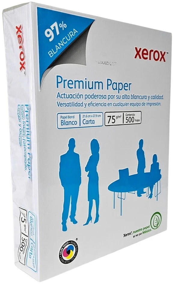 Bond Premium Azul 37kg Blanco 97% Carta 75gr Xerox® 003M00360 [Resma]