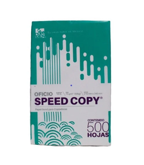 Bond Speed Copy paquete c/500 50kg Blanco 95% Oficio 75g Copamex® [Resma]
