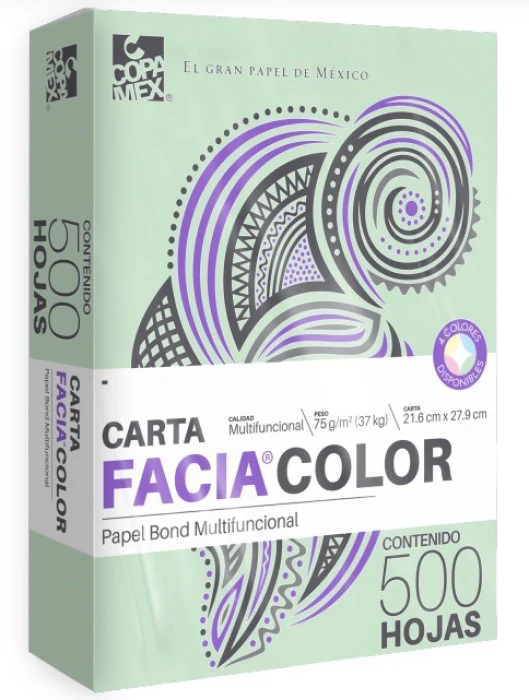 Bond UNI bond Facia paquete c/500 Color Premium® Copamex® [Hoja/Resma] - Image 26