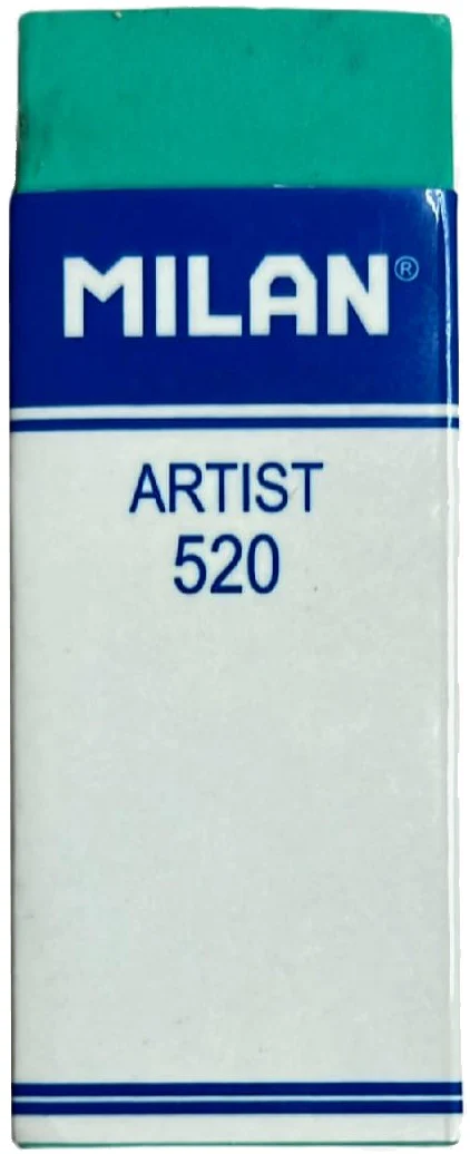 Borrador Artist 520 Azul 60×23×12mm Milan® [Pieza]