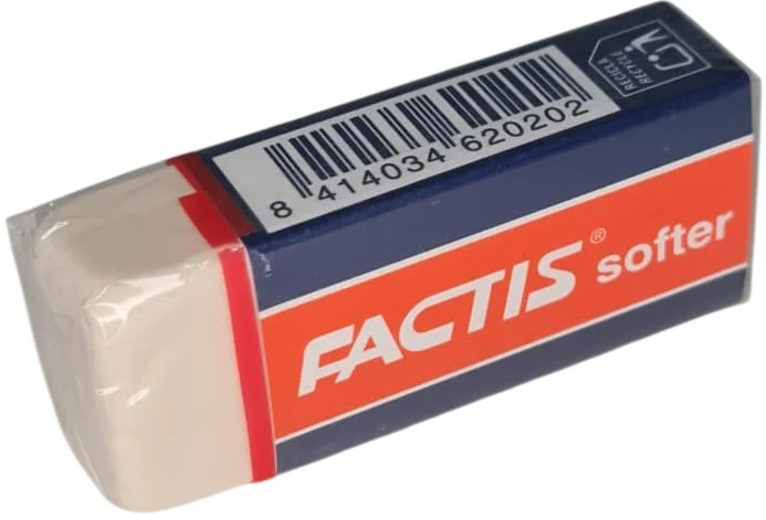 Borrador S20 Softer Migajon Blanco 55×20×12mm Factis® [Pieza] - Image 4