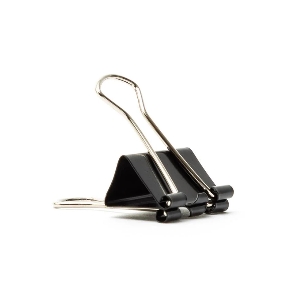 Broche Sujeta Papel  c/12  Negro Baco® [Caja] - Image 3