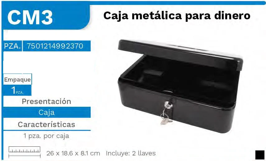 Caja Metálica p/Dinero Barrilito® [Pieza] - Image 6
