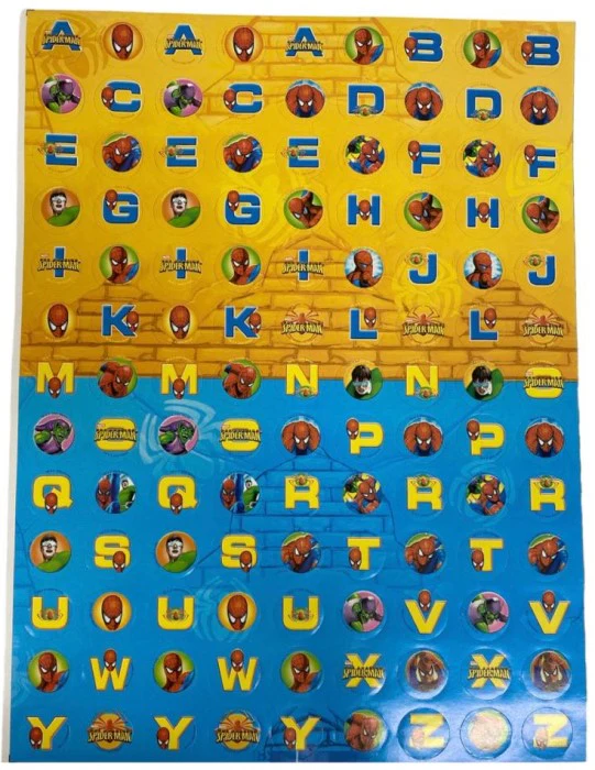 Calcomanía Letras Varios personajes c/12 Oficio granmark® 147 [Pieza] - Image 4