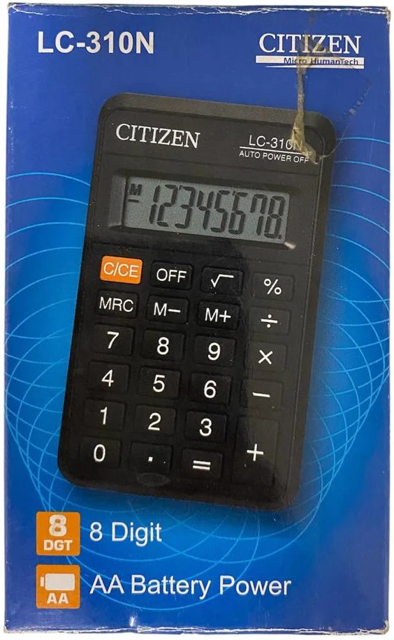 Calculadora Básica Bater. 8 Dígitos Citizen® LC-310N [Pieza] - Image 2