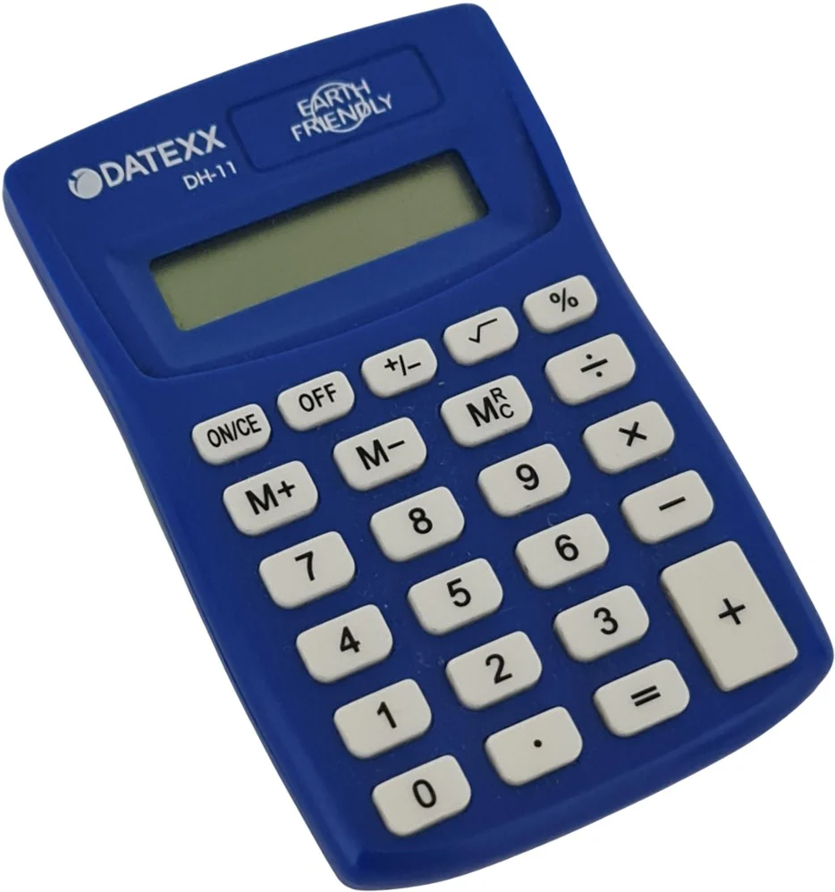 Calculadora Básica Bater. Earth Friendly 8 Dígitos datexx® DH-11 [Pieza]