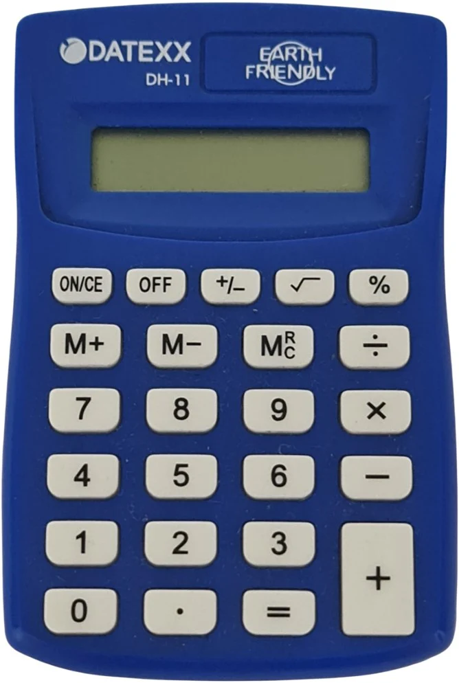 Calculadora Básica Bater. Earth Friendly 8 Dígitos datexx® DH-11 [Pieza] - Image 2