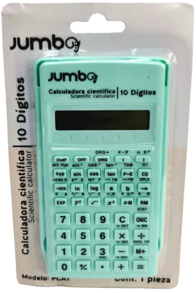 Calculadora Científica 56 Funciones 10 Dígitos Jumbo® PCA1 [Pieza] - Image 2