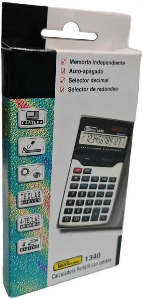 Calculadora Escritorio DC/Solar 10 Dígitos Printaform® 1340 [Pieza] - Image 2