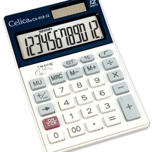 Calculadora Semi-Escritor 12 Dígitos Celica® CA-018-12 [Pieza] - Image 3