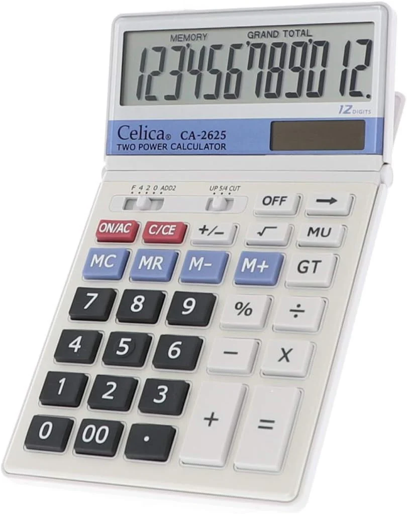 Calculadora Semi-Escritor 12 Dígitos Celica® CA-2625 [Pieza] - Image 2