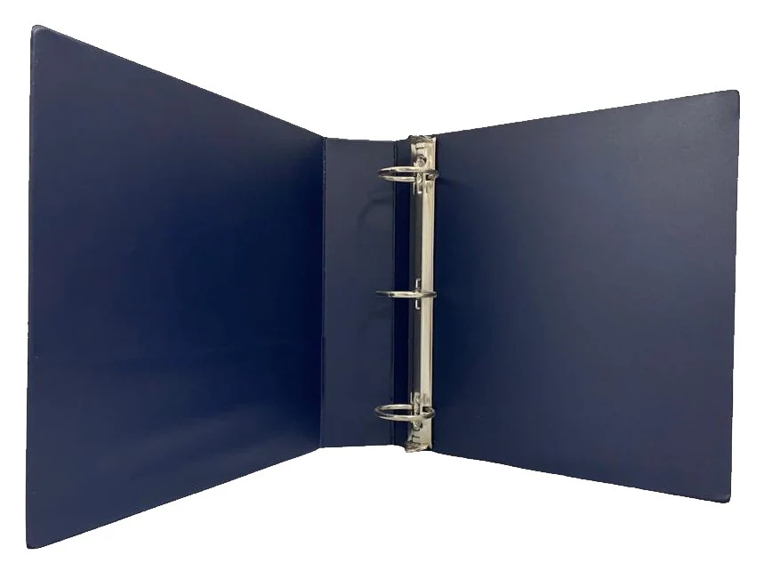 Carpeta 3 Argollas "O" c/Cristal 2" Azul Carta Binder Max SBM537R-A [Pieza] - Image 2