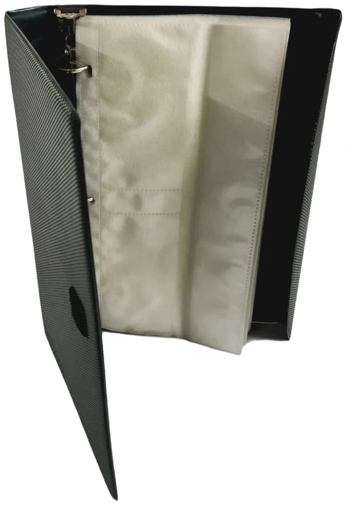 Carpeta 3 Argollas "O" CD 4 CD×Hoja para 40 ½" Negro 20×29cm Kinera® 379 [Pieza] - Image 3