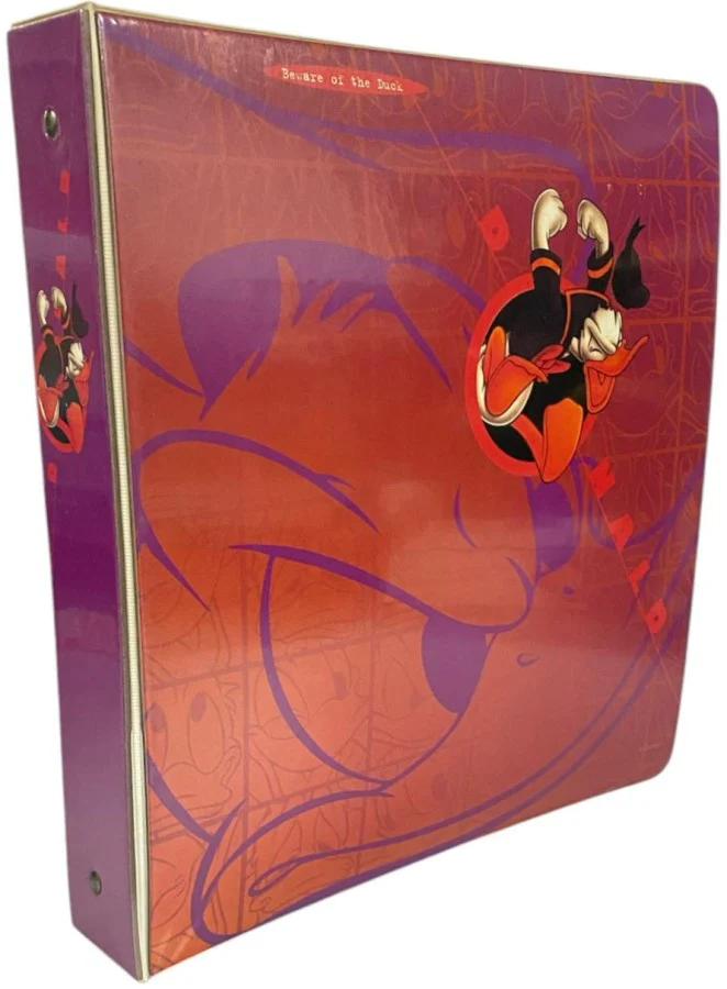 Carpeta 3 Argollas "O" Disney Donald #1672 1½" Blanco Carta ACCO® [Pieza]