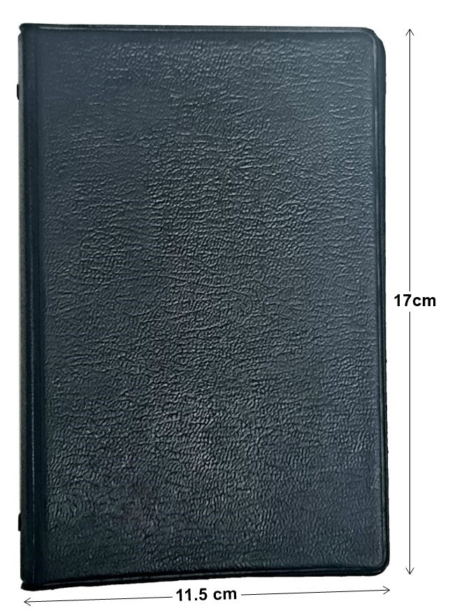 Carpeta 6 Argollas Vinil 1.7cm Negro 11.5×17cm AZOR® 80-341 [Pieza] - Image 2