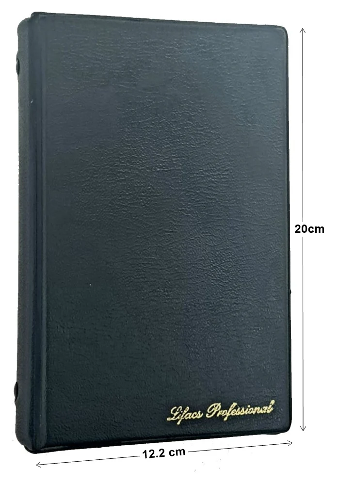 Carpeta 6 Argollas Vinil 2.7cm Negro 12.2×20cm AZOR® 80-361 [Pieza] - Image 2