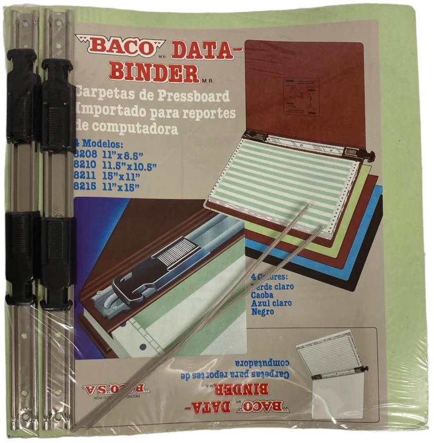 Carpeta Forma Continua Data Binder #8215 #8208 #8210 #8211 Baco® [Pieza] - Image 2