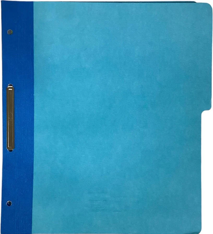 Carpeta Pressboard 8cm ½ Ceja c/Refuerzo ' Azul Claro Carta ACCO® P1192 [Pieza]
