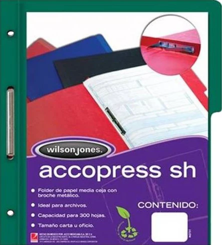Carpeta Pressboard ) " Broche 8cm ½ CejaAccopres ACCO® [Pieza] - Image 14