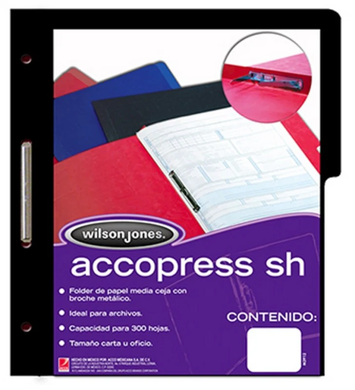 Carpeta Pressboard ) " Broche 8cm ½ CejaAccopres ACCO® [Pieza] - Image 22