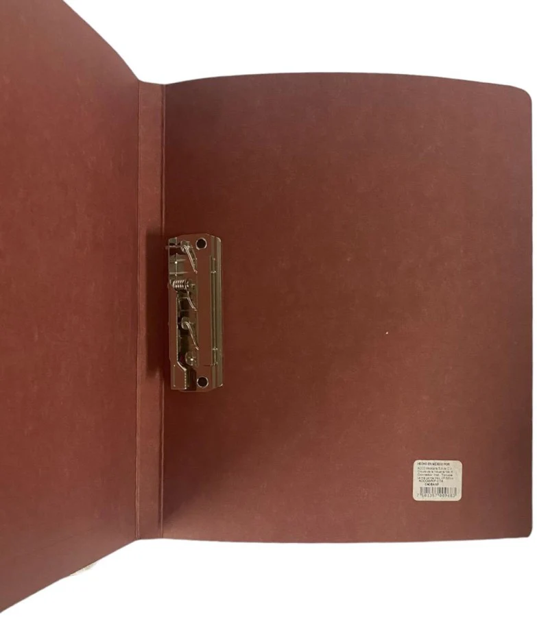 Carpeta Pressboard c/Palanca AccoGrip + Caoba Carta ACCO® P0968 [Pieza]