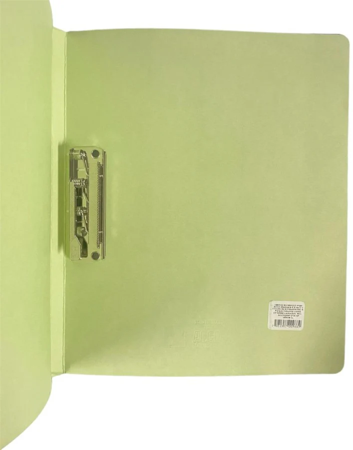 Carpeta Pressboard c/Palanca AccoGrip + Verde Claro Carta ACCO® P0966 [Pieza]