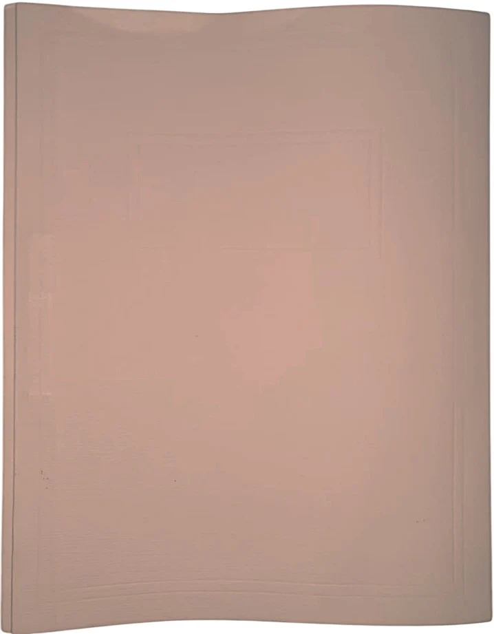 Carpeta Publicitas Broche 8cm Rosa Melón Carta Proesa® [Pieza]