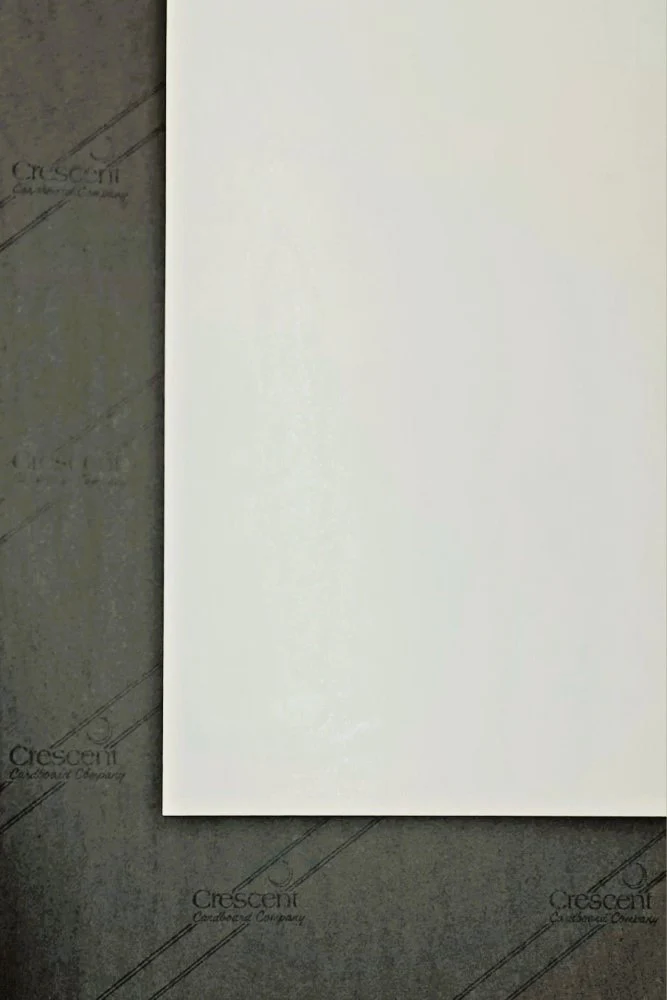 Cartón Crescent® 1/cara 1.4mm Blanco Antiguo 71×112cm Crescent® [Hoja]