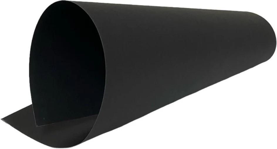 Cartulina Azalea color en Masa 350g Negro 50×67cm Marmo® [Hoja]
