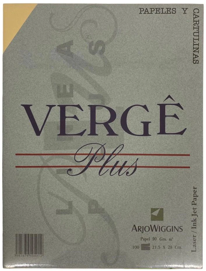 Cartulina Verjurado Verge Papel Vergê  Plus Arjowiggins® [Hoja/Cien hojas] - Image 48