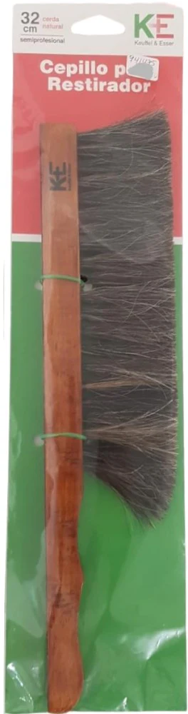 Cepillo Limpiador p/Restirador 20cm Madera PeloNatura Proesa® 6607 [Pieza]