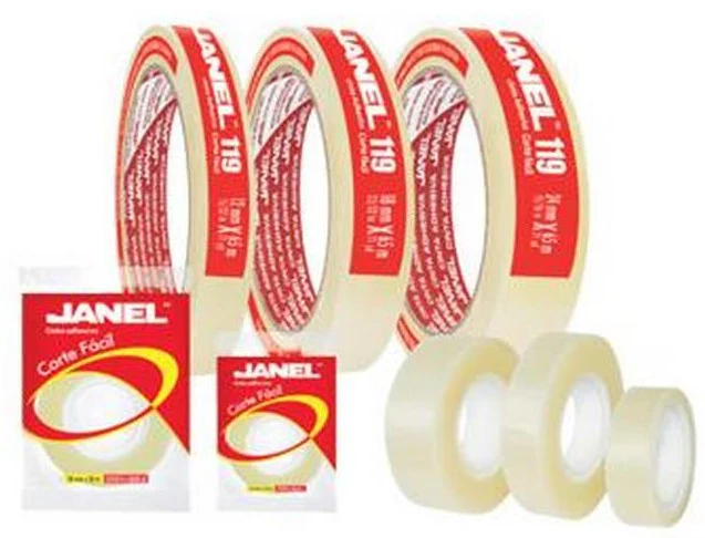 Cinta Adhesiva #119 P.P. Transparente 18mm×33m Janel® 1191833100 [Pieza]