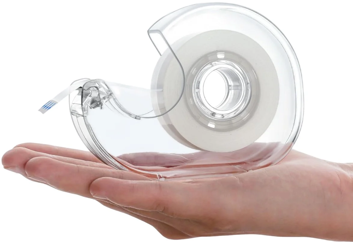 Cinta Adhesiva c/Despachador Transparente 18mm×25.4m TimoTech® X004P9II3T [Pieza] - Image 2