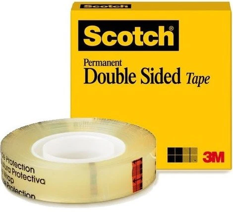 Cinta Adhesiva Doble Cara 665 Scotch® 12mm×33m 3M® 665 [Pieza] - Image 2