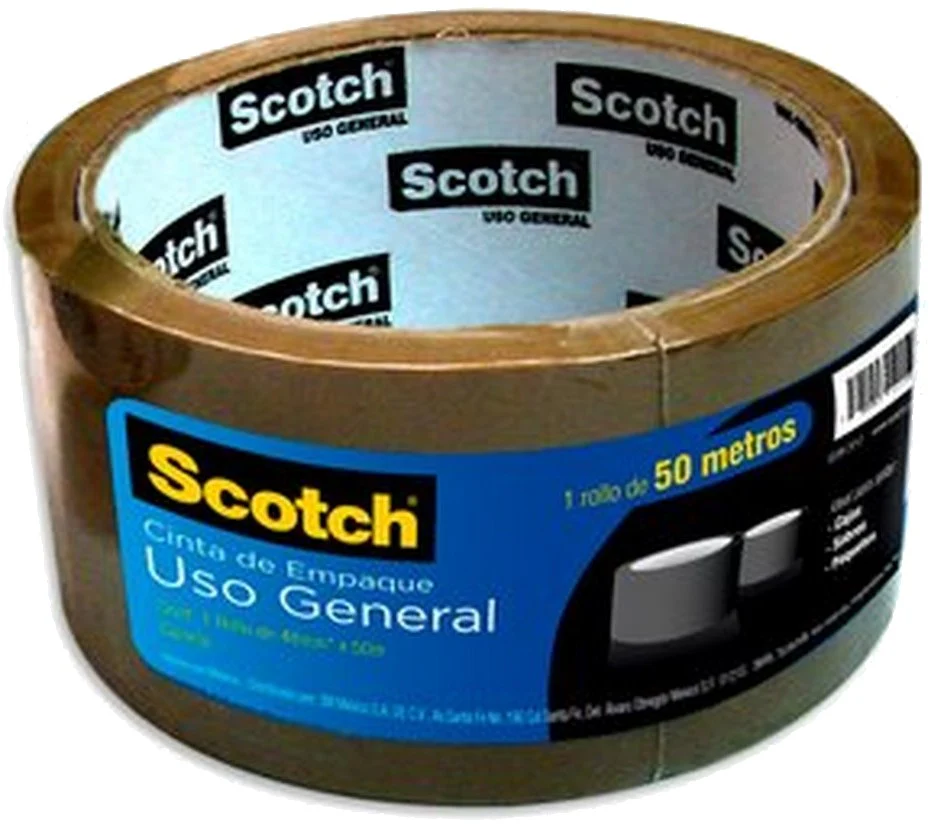 Cinta Adhesiva Empaque #360 Canela 48mm×50m 3M® MT900179656 [Pieza]