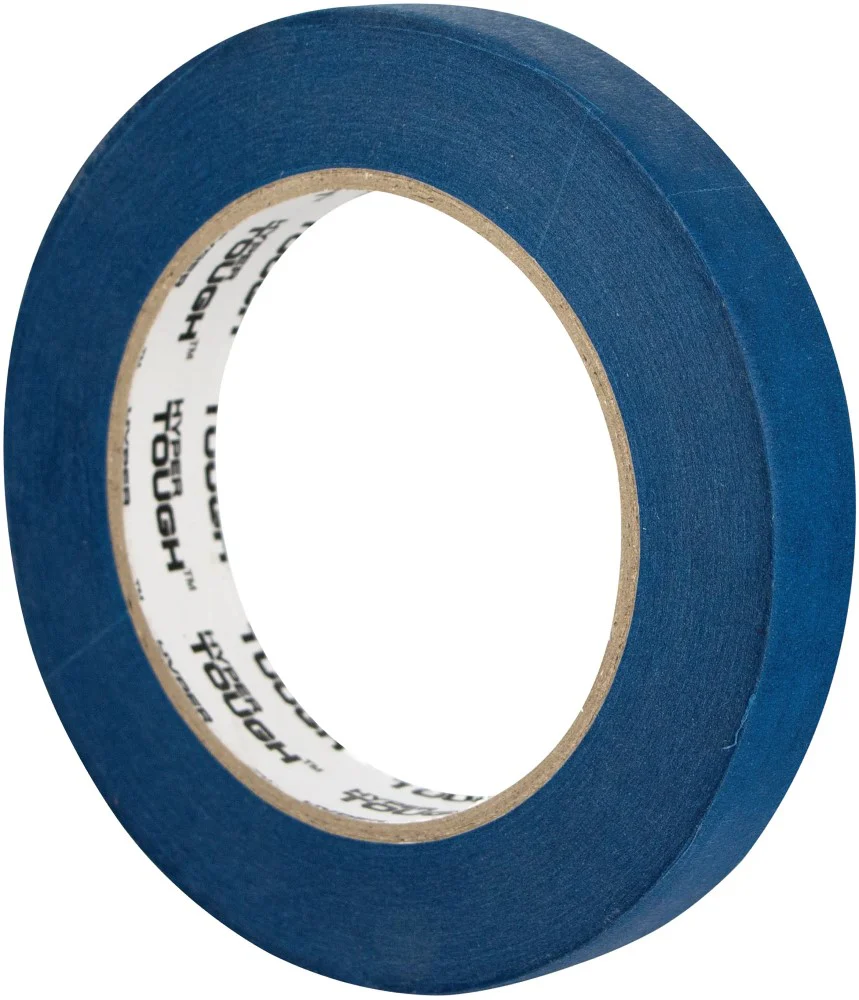 Cinta Adhesiva Masking Azul 18mm×50m Hyper Tough™ Y7443 [Pieza]