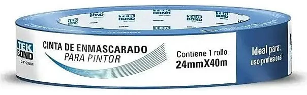 Cinta Adhesiva Masking Azul 24mm×40m TEK BOND® 17000014982 [Pieza] - Image 3
