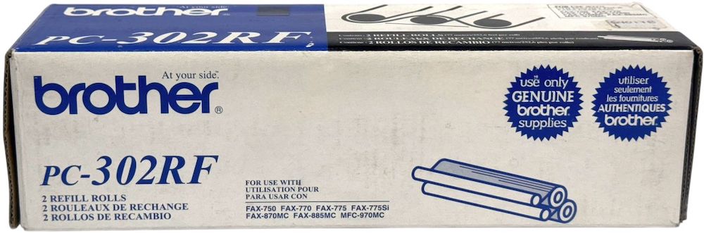 Cinta p/Fax c/2 Brother® PC-302RF [Pieza] - Image 2