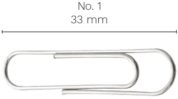 Clips  c/100  Estandar Barrilito® [Caja]