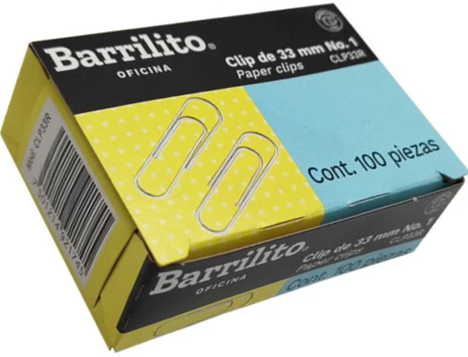 Clips  c/100  Estandar Barrilito® [Caja] - Image 2